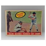1959 Topps Kaline Batting Champ HOF Corners/Edges