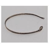 8" .925 Sterl Herringbone Bracelet