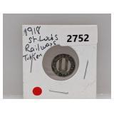 1918 St Louis Railways Token