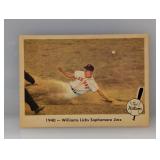 1959 Fleer Ted Willams Licks Sophomore Jinx C/E