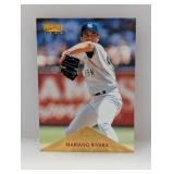 1996 Pinnacle Baseball Mariano Rivera HOF RC #189