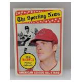 1969 Topps McDowell All-Star Corners/Edges/Stain