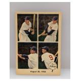1959 Fleer Ted Willams Aug 30, 1958 Corners/Edges