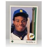 1989 Upper Deck Rookie Ken Griffey, Jr. RC Warped