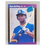 1989 Donruss Rated Rookie Ken Griffey Jr. RC Edge