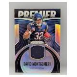 2019 Prizm David Montgomery Prizm Premier Relic