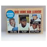 1968 Topps Leaders HOF Aaron Crease/Corner/Surface