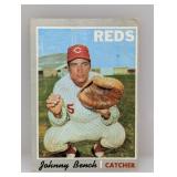 1970 Topps Johnny Bench HOF-TUFF HN 660 Damaged