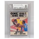 1996 UD CC Kobe Bryant RC W/ Abdur-Rahim 361 BGS 9