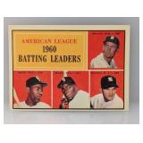 1960 Topps American League 1960 Batting Leaders 42
