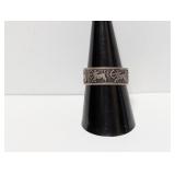 .925 Sterl Sagittarius Adj Ring
