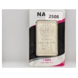 1oz .999 Silv Nadir Art Bar