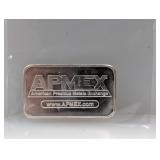 1oz .999 Silv APMEX Art Bar