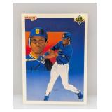 1990 UD CC Ken Griffey Jr #24 Surface/Corner