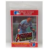 1984 DONRUSS ACTION ALL-STARS UNOPENED PACK