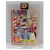 1962 Topps Babe Ruth Special Babe as a boy 135