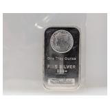 1oz .999 Silv Morgan Art Bar