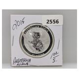 2015 1oz .999 Silv Australian Koala