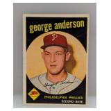 1959 Topps Sparky Anderson RC HOF Crease/Corners