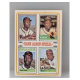 1984 Topps Hank Aaron #4 HOF Corners/Edges/Indents