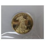 Gold Layered Clad Walker Round