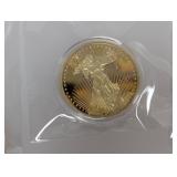 Gold Layered Clad Walker Round
