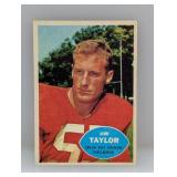 1960 Jim Taylor Topps #52 Damage