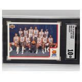 1991-92 UD Checklist East All-Stars Jordan SGC 10