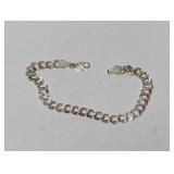 7" .925 Sterl Charm Bracelet