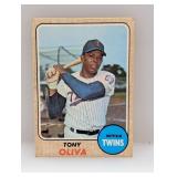 1968 Topps/Milton Bradley Tony Oliva Crease/Corner