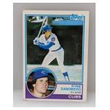 1983 Topps Ryne Sandberg RC #83 Corners/Edges