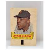 1966 Topps Rub Off - Willie Mays HOF Corners