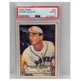1952 Topps Duane Pillette 82 PSA 2