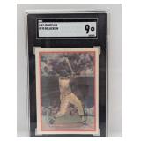 1987 Sportflics Bo Jackson RC #190 SGC 9 MINT