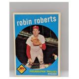 1959 Topps #352 Robin Roberts HOF Phillies Stain