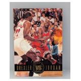 1994 Skybox Showdown Series Drexler vs Jordan SS11