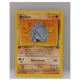 Pokemon 1999 1st Edition Rhyhorn 61 MP*