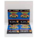 (4) 1991 Topps Stadium Baseball Series 2 Pack