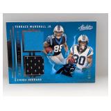 2021 Absolute 2X Relic/199 Marshall Jr./Hubbard