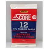 2013 Score Football Pack Poss Travis Kelce Rookie
