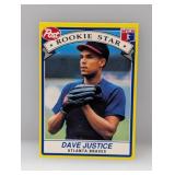 1991 Post Cereal #1 Dave Justice
