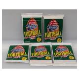 (5) 1990 Fleer Football Premier Editionï¿½Pack