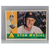 1960 Topps Stan Musial HOF Corners/Edges/Scratches