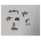 15.19G .925 Sterl Charms/Pendants