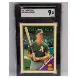 1988 Topps Tiffany Mark McGwire #580 SGC 9