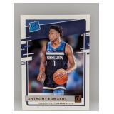 2020-21 Anthony Edwards Donruss Rated Rookie RC