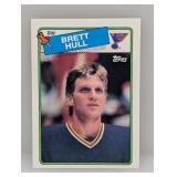 1988 Topps Brett Hull #66 Edges