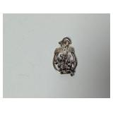 .925 Sterl Hawaii Flower Pendant