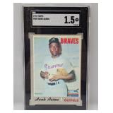 1970 Topps Hank Aaron #500 SGC 1.5