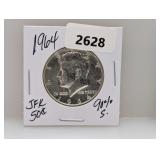 1964 90% Silv JFK Half $1 Dollar